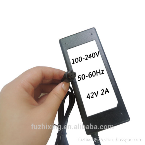 Brand New 42V 2000mA Battery Charger For hoverboard Two Wheel electric scooter self balancing charger Smart Board Mini Scooter